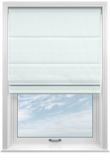 Kyoto Faux Silk, Mist Grey - Twist&Fit Roman Blind